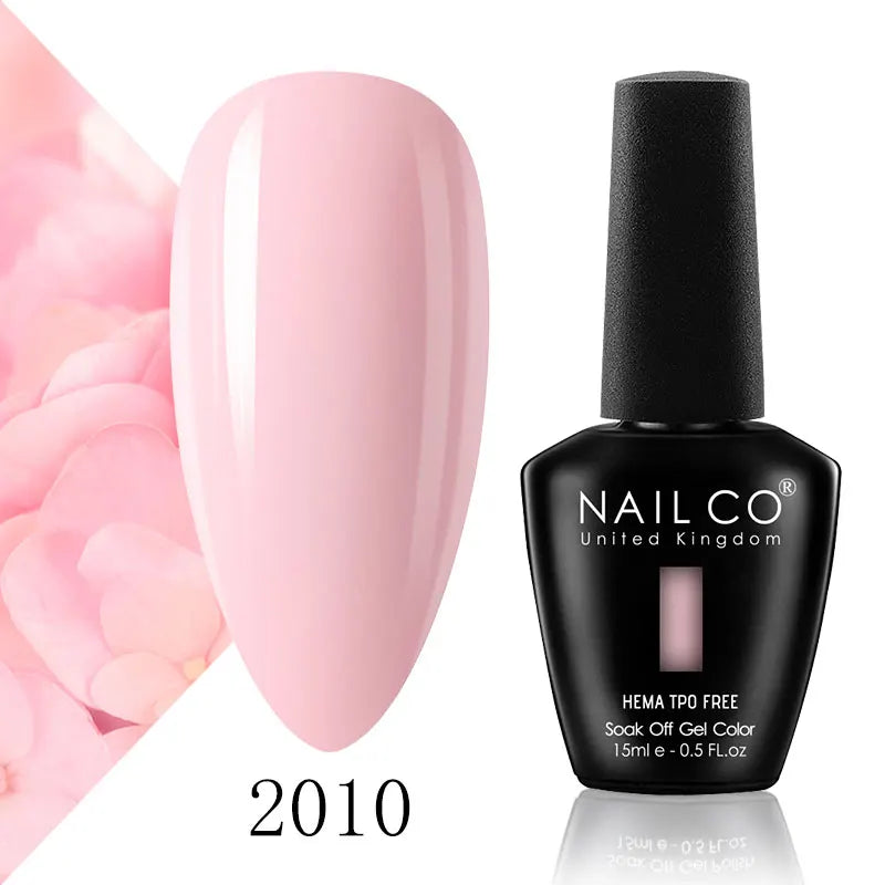 NAILCO 15ml Nail Gel Polish Semi Permanent UV Varnish Nails Art Gel Vernis Manicure TOP BASE Nails Products Supplies Equipment