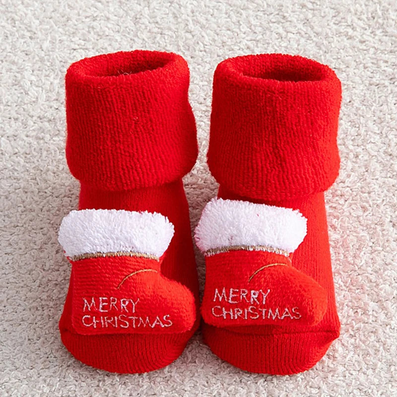 TITLE: Winter Warmth Baby Grip Socks