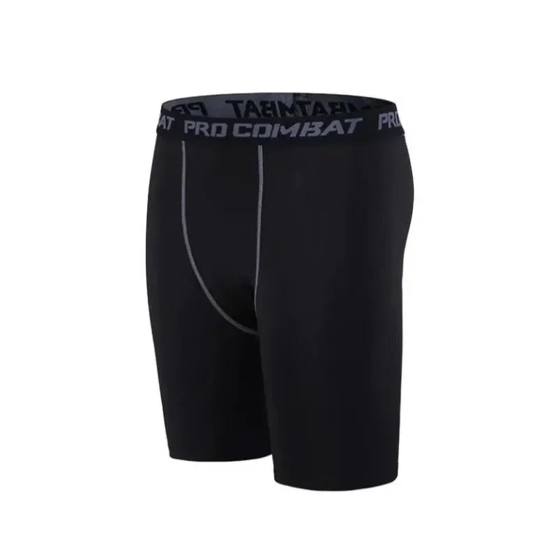 Men Compression Sports Boxer Briefs