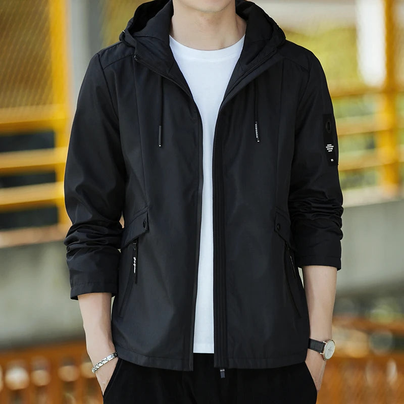 Waterproof Military Hooded Men Jacket