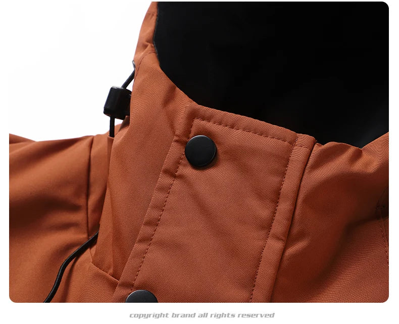 Thick Hooded Hiking Jacket
