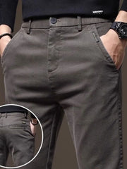 High End Casual Straight Pants