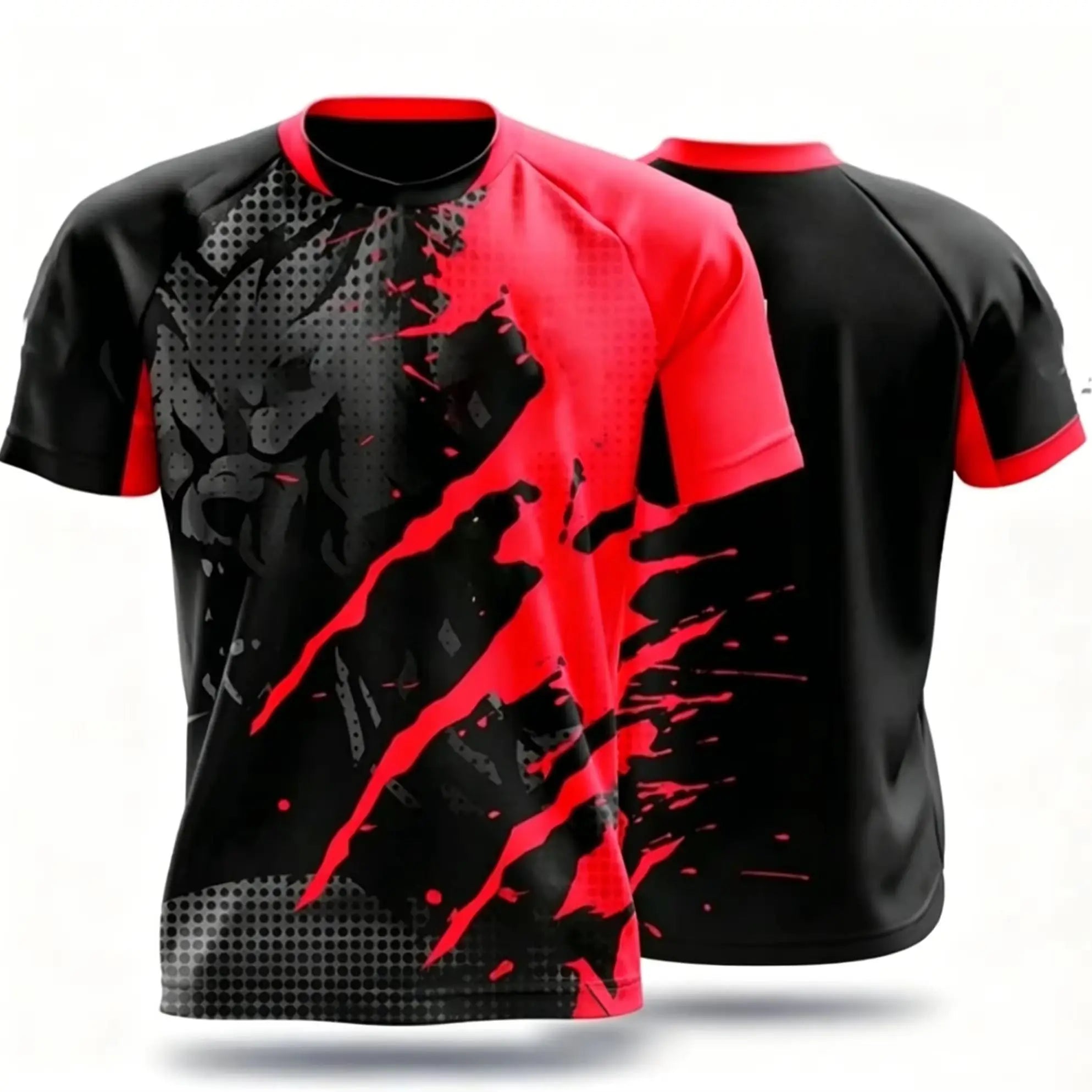 Simple Fashion Sports T-shirts For Men Summer Outdoor Short Sleeve 3D Printed T Shirts Casual Oversized Breathable Gym Tees Tops