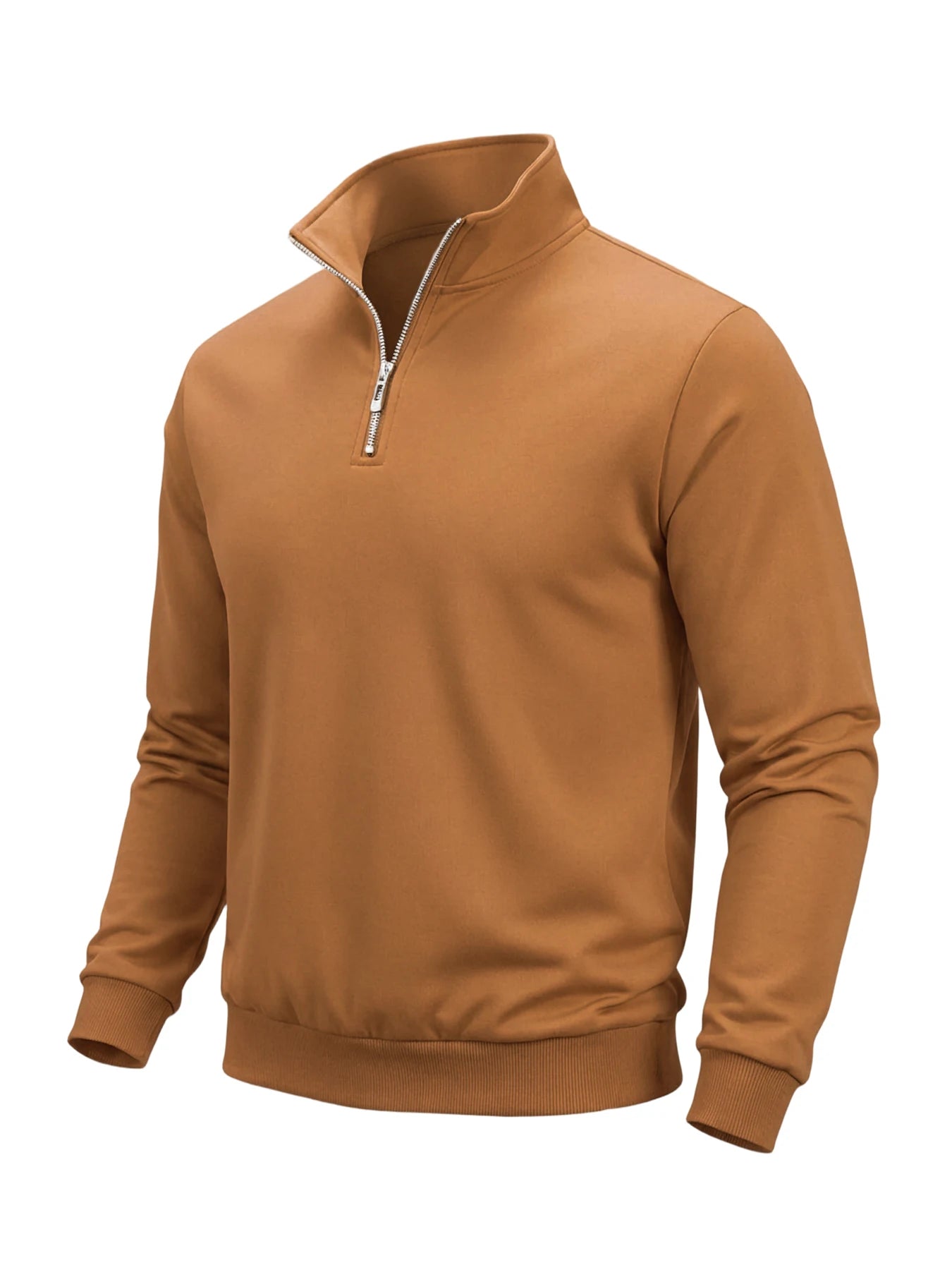Half Zip Turtleneck Pullover