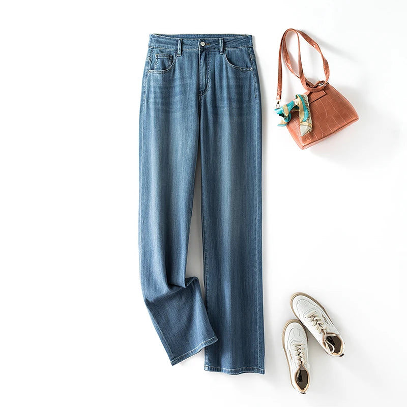 Plus Size Wide Leg Jeans