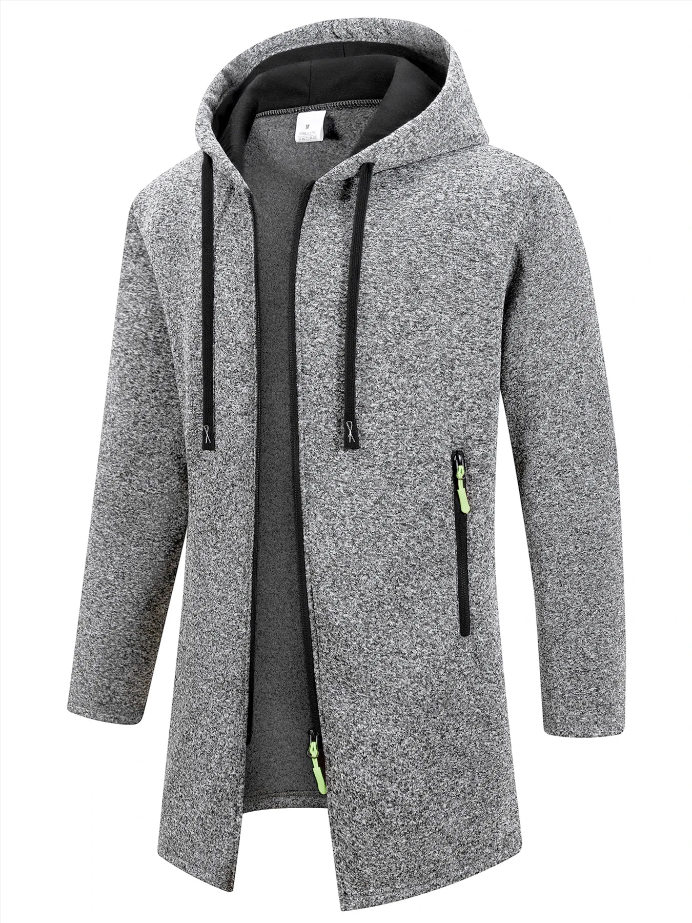 Oversized Streetwear Hooded Zip Jacket
