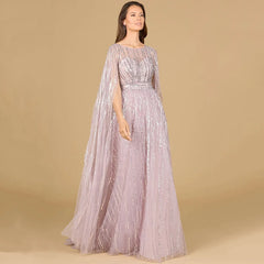 Sparkling Pink Mother Wedding Gown