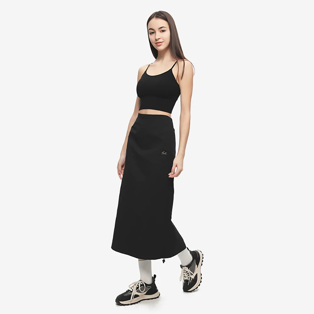 OhSunny Anti-UV Cargo Long Skirt with Adjustable Hem
