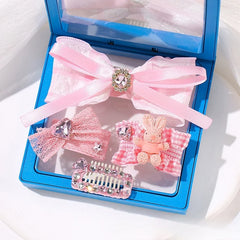 Pet Hairpin Original Pink Pet Accessories Headdress Yorkshire Hairpin Marzis Hair Accessories Dog Accessories