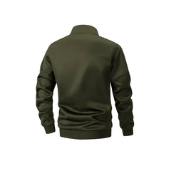 Men's Casual Tracksuit Zip Up Stand Collar Jacket & Sweatpants Classic Striped Suit for Men Fall Winter Daily Outdoor Streetwear