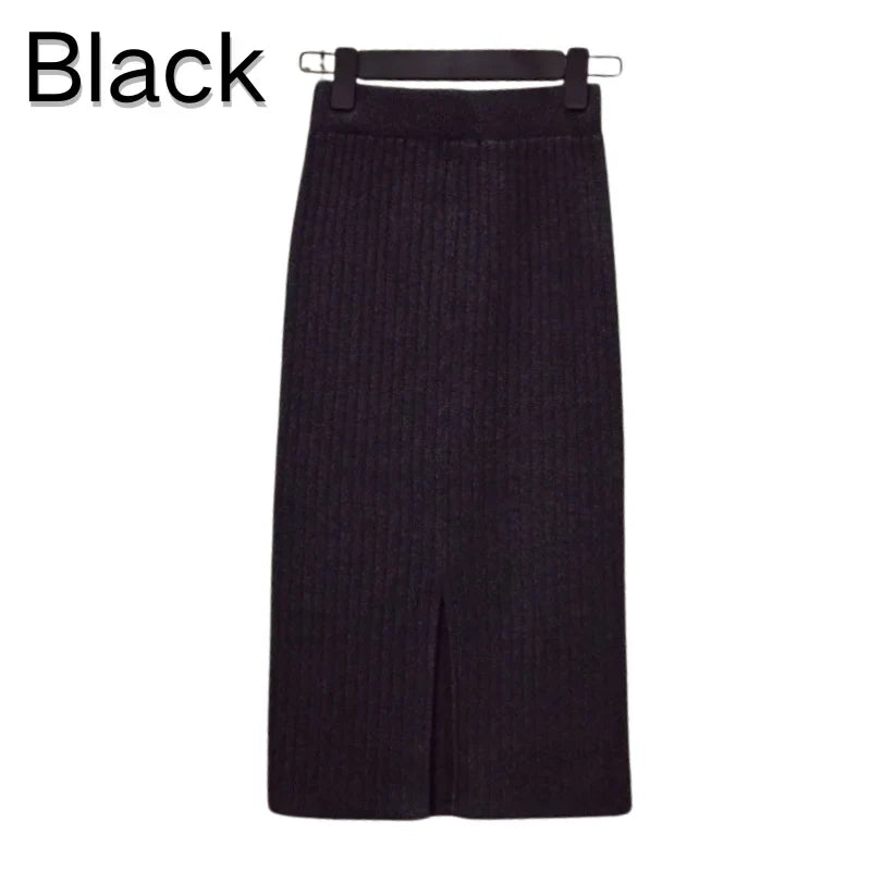 Womens Knitted Skirts Premium Edition