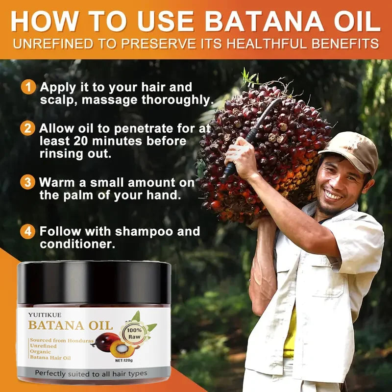Organic Batana Nourishing Hair Oil