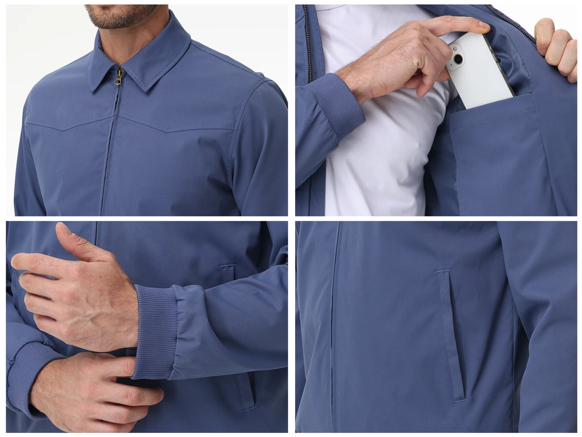 Slim Waterproof Cargo Jacket