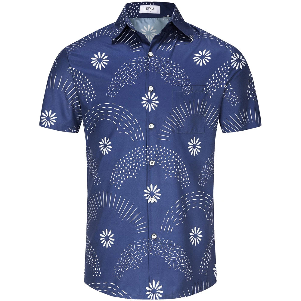 Island Print Casual Shirt