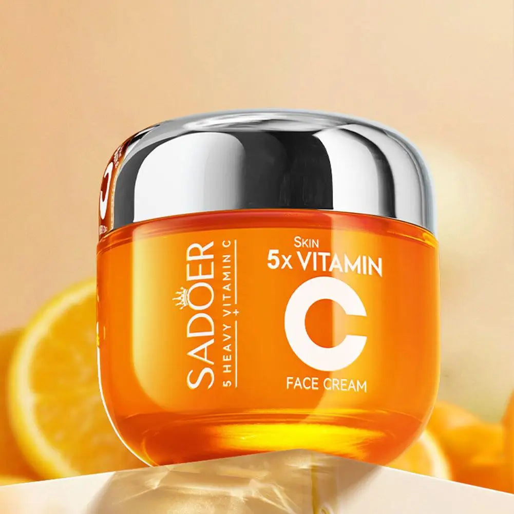 Vitamin C Skincare Travel Skincare Toner+ Serum+Face Cream Moisturizing Brightening Hydrating Facial Serum Face Care Set