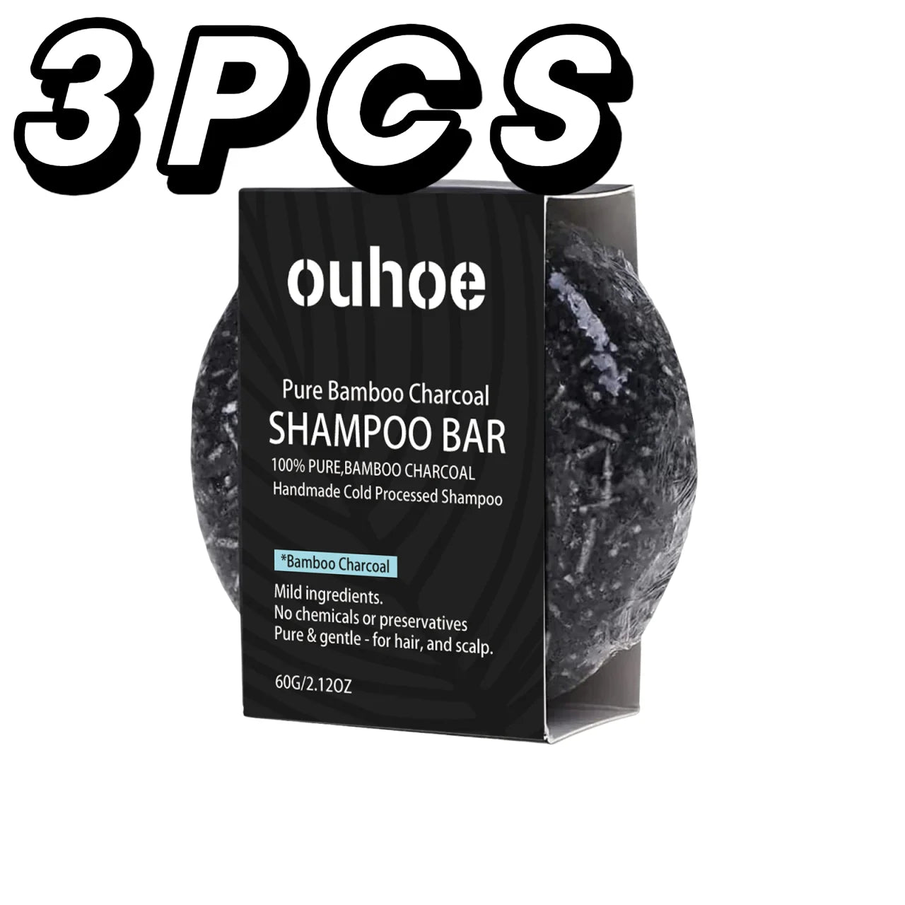 Bamboo Charcoal Scalp Cleansing Shampoo