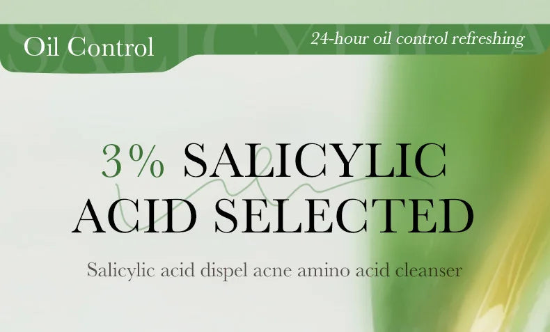 Salicylic Foam Facial Cleanser Wash