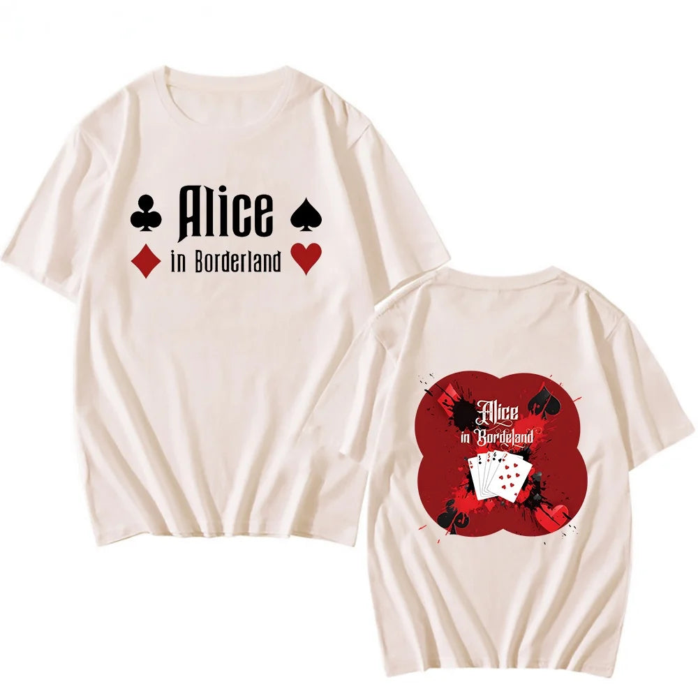 Anime Emblem Cotton Casual Tee