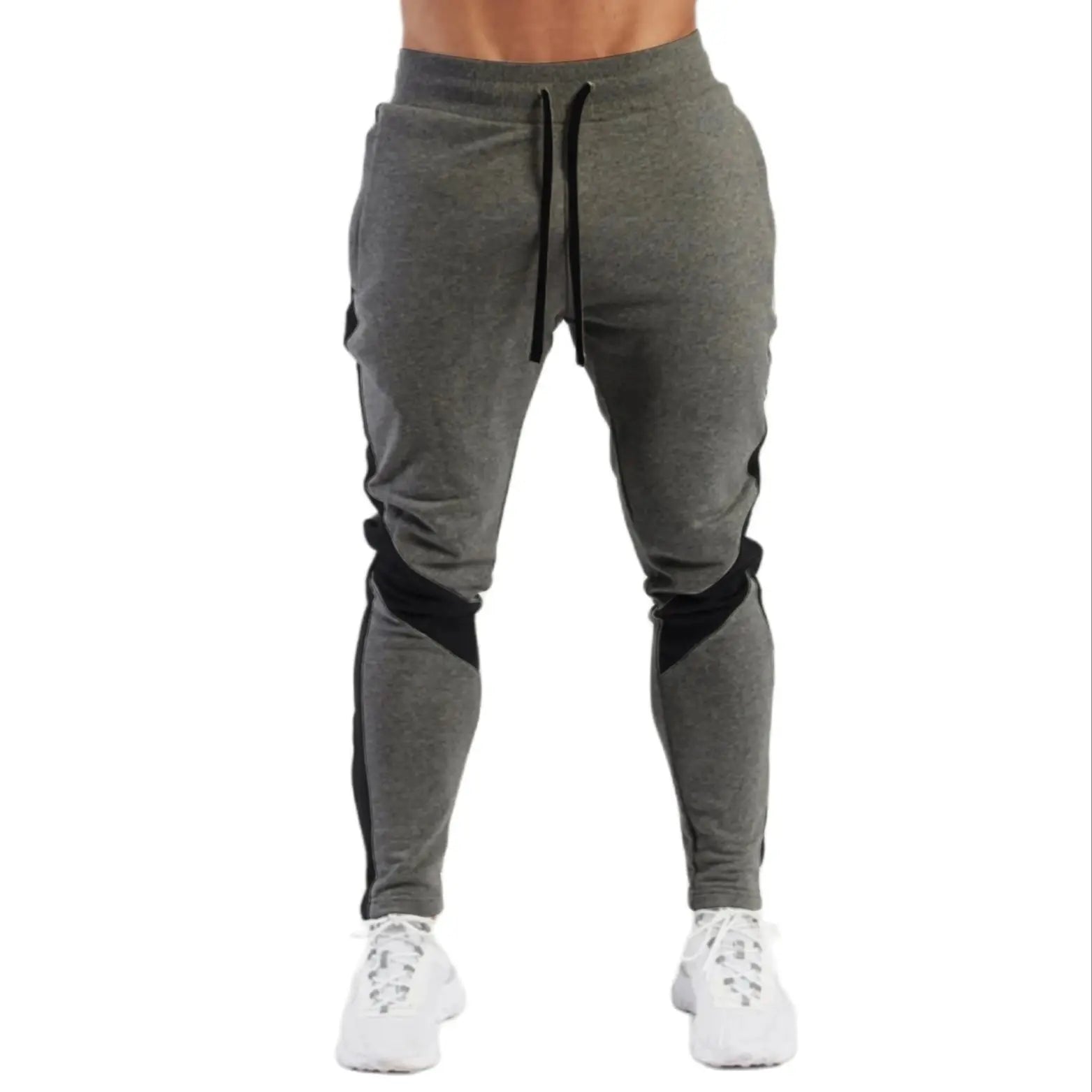 2025 Men's joggers, casual trousers, men's sportswear, trousers, shorts, tight trousers, black gym pants, running trousers