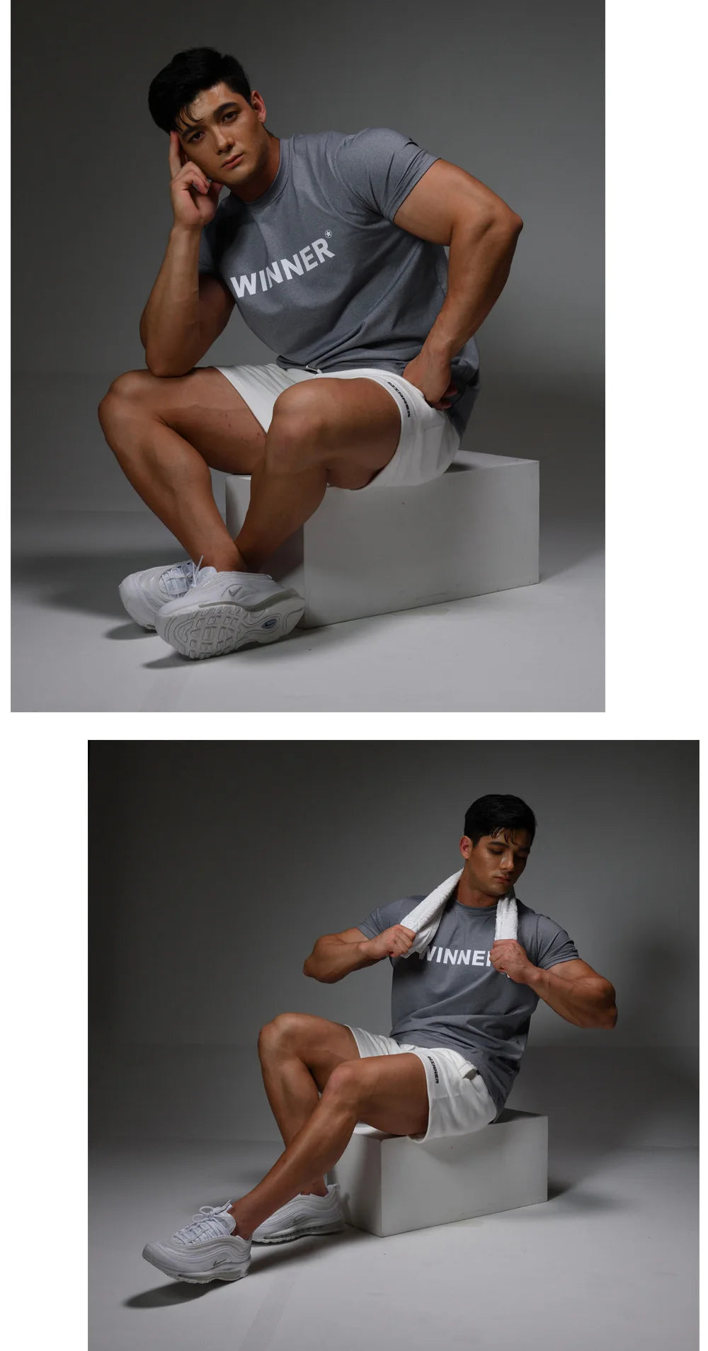 Men Muscle Shirt Slim Fit Bodybuilding Tshirt Men Workout Fitness Shirts Top Tees