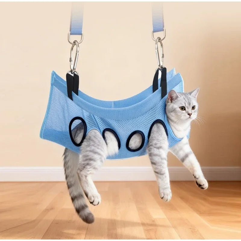 Pet Grooming Bed Portable Detachable Pet Bath Hammockstand Soft Breathable Mesh Support Rack Pet Drying For Cats And Small Dogs