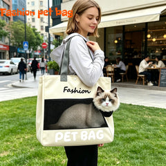 Pet Cat Carrier Bag Outdoor Travel Backpack for Cats Small Dogs Breathable Cat Carrying Bag Pet Supplies Outdoor Travel Camping