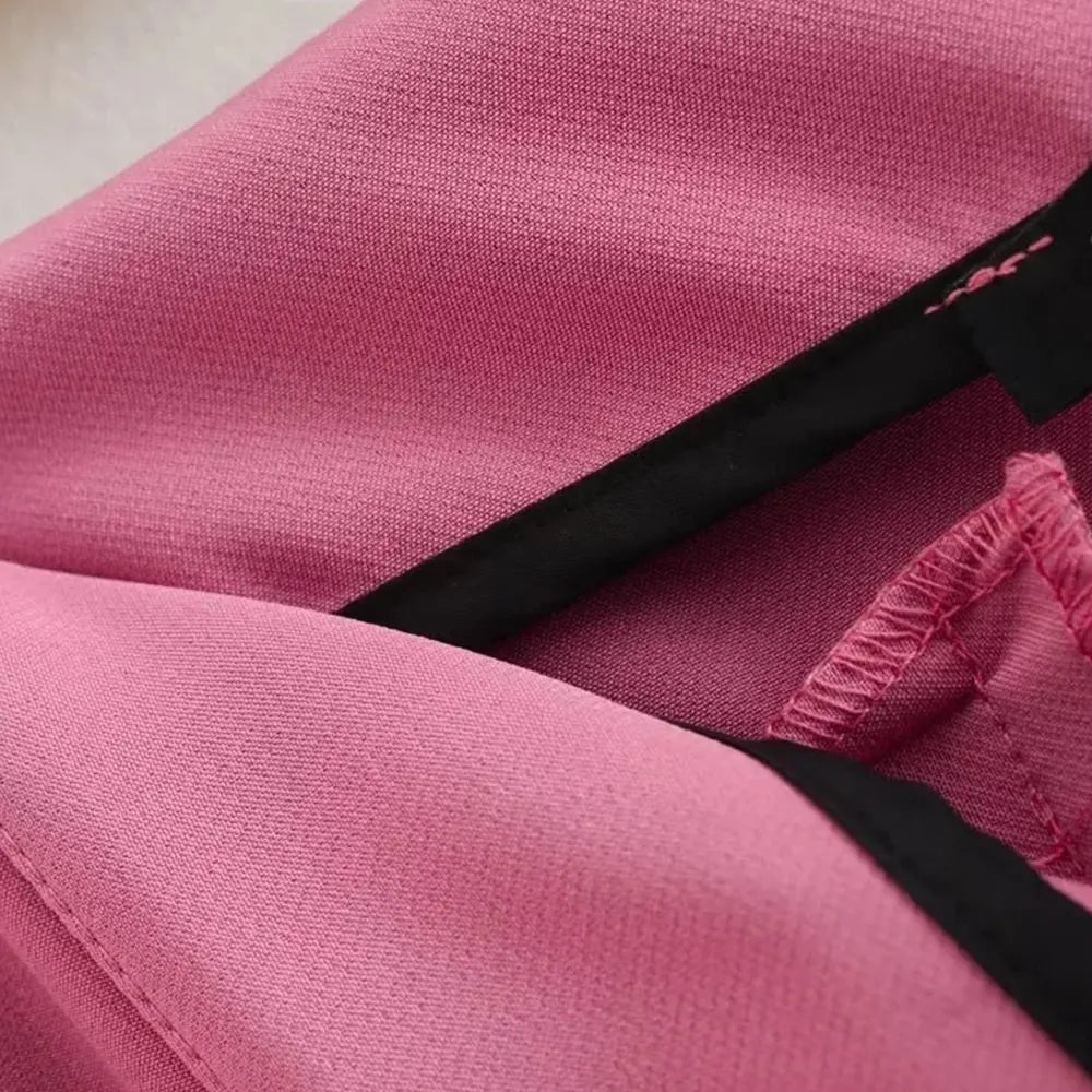 Vintage Pareo Style High Waist Skort