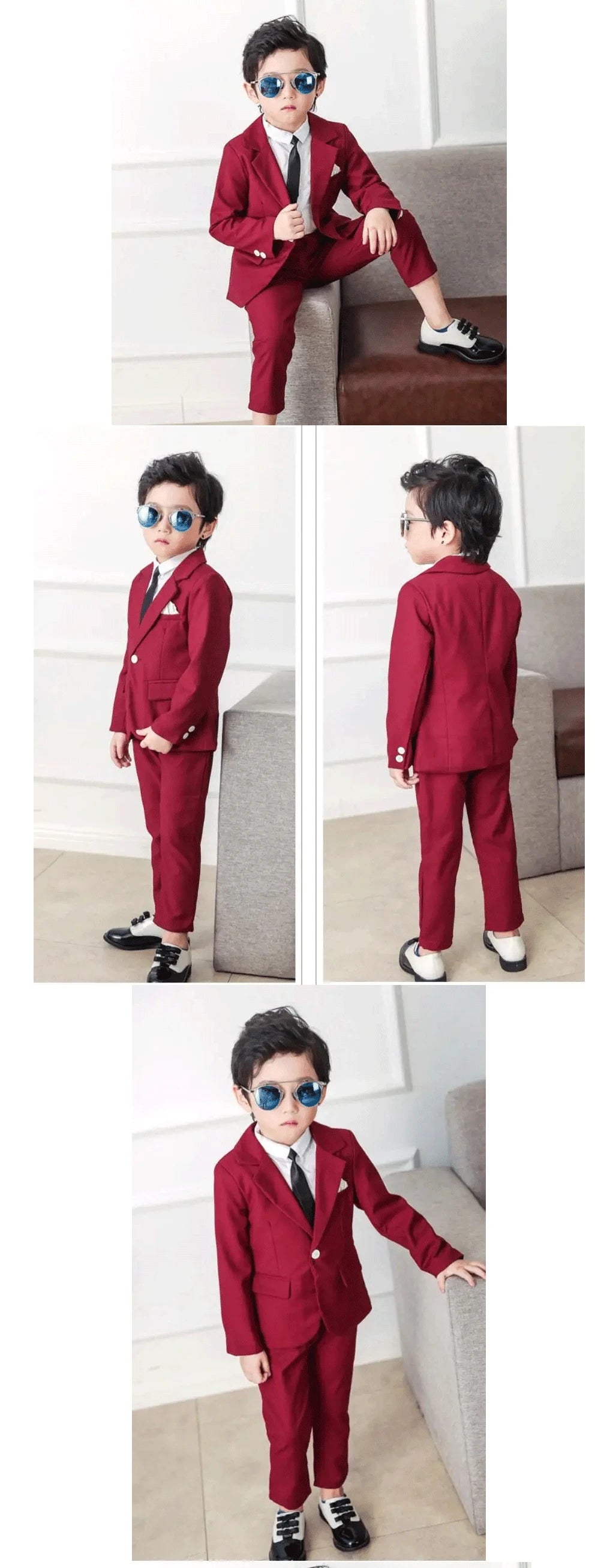 Classic Boys Formal Wedding Suit