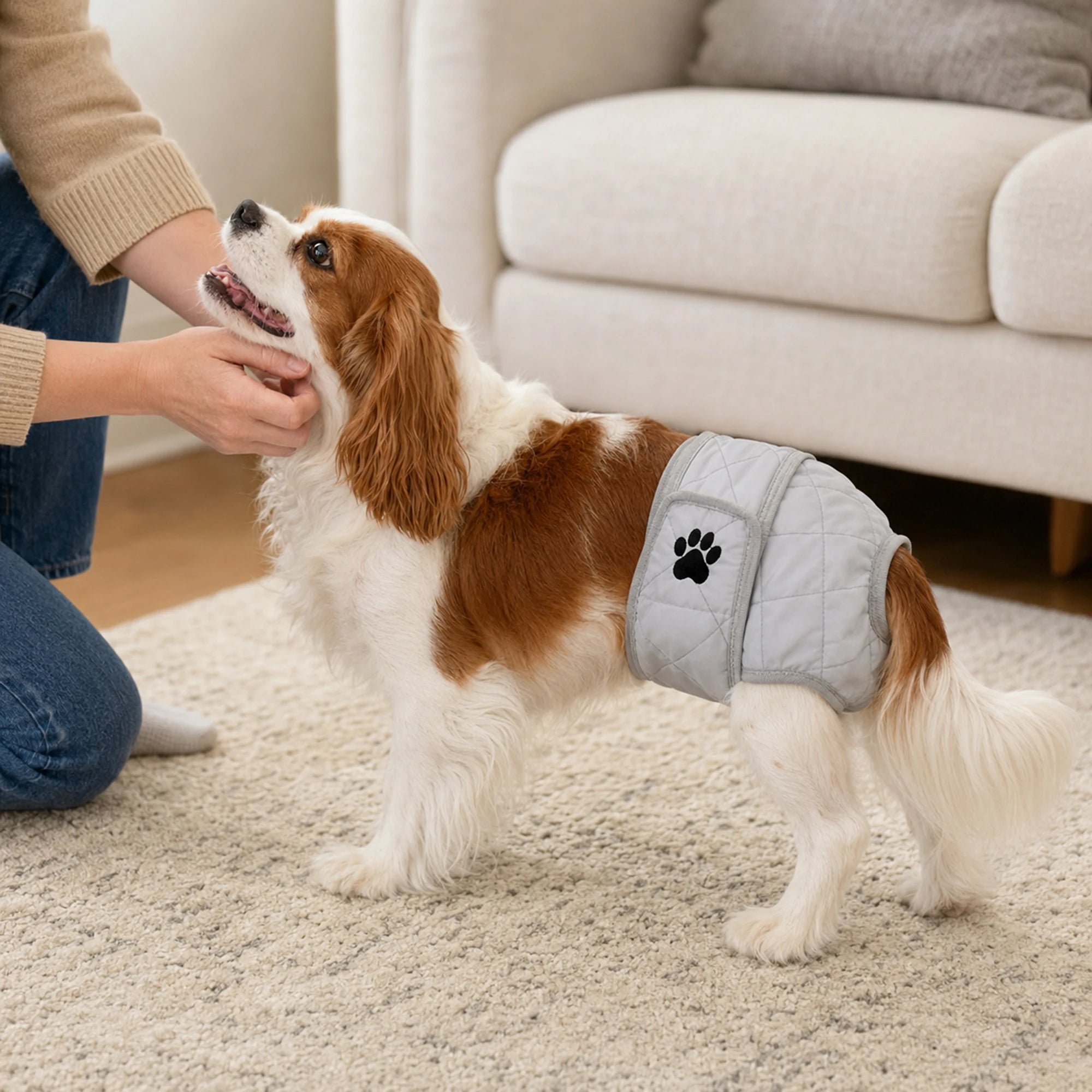 Pet Physiological Pants Female Dog Anti‑Dirty Anti‑Harassment Sanitary Pants Comfortable Breathable Teddy Bichon Universal