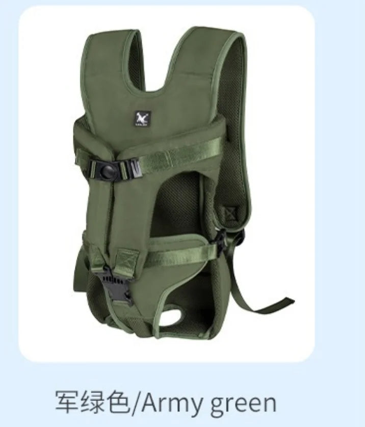 Pet Bag Outdoors Carrying Front-Hugging Large Dog Backpack Convenient Carrying Bag
