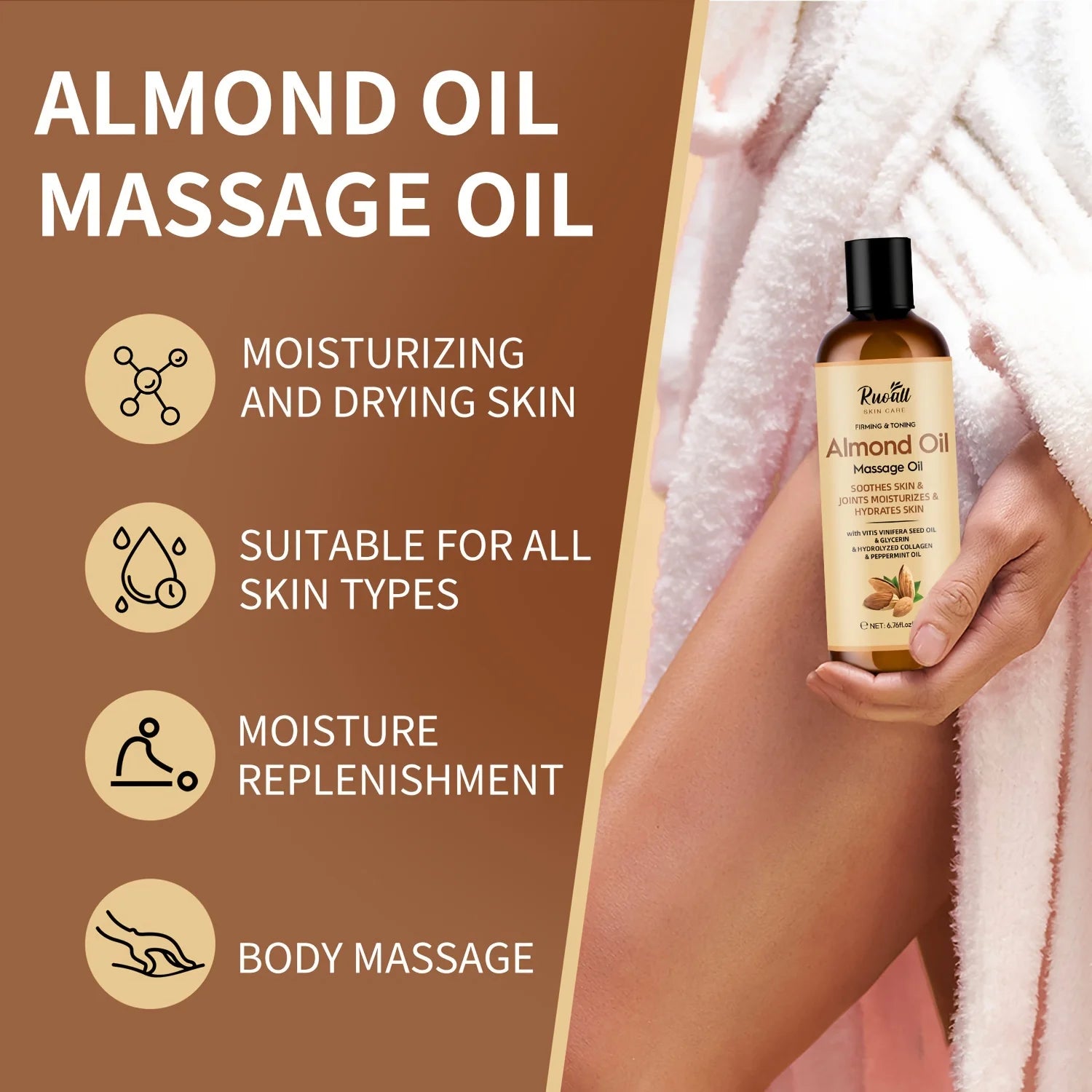 Almond Vitamin E Massage Balm