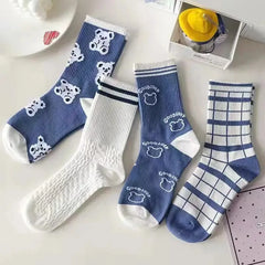 Striped Plaid Sport Socks