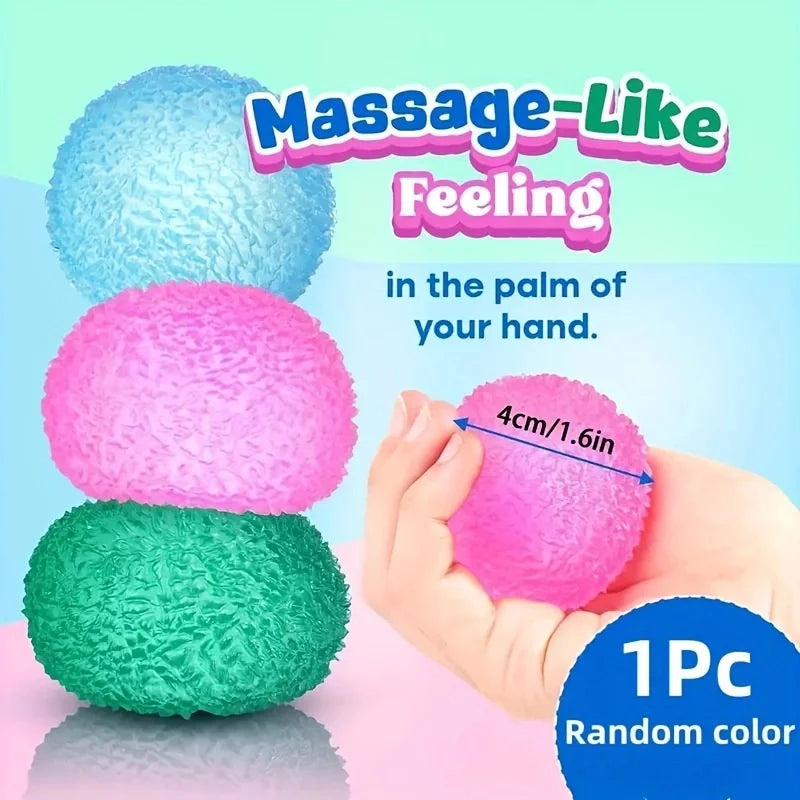 Multicolor Texture Ice Ball Squeeze