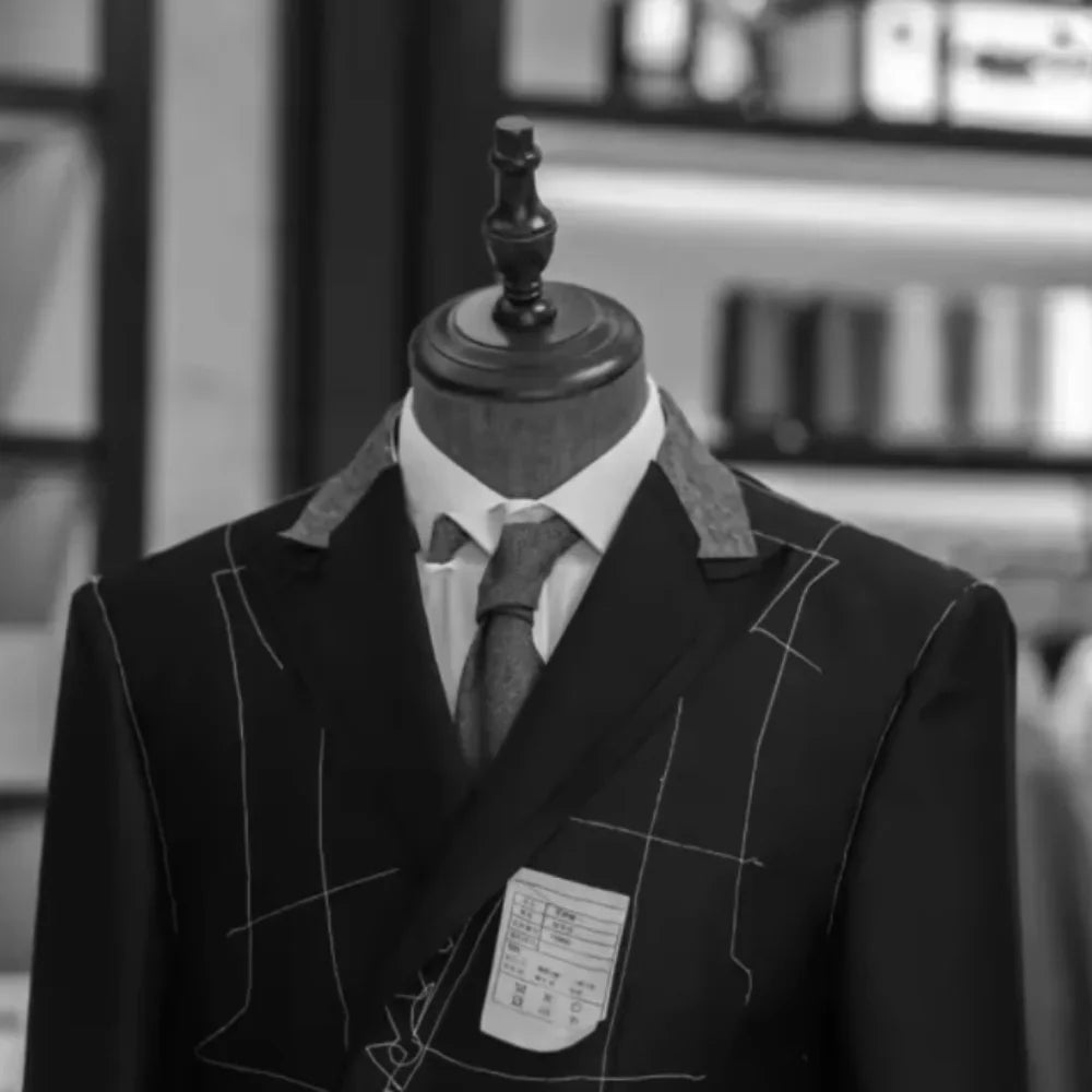 White Formal Men Suit Blazer