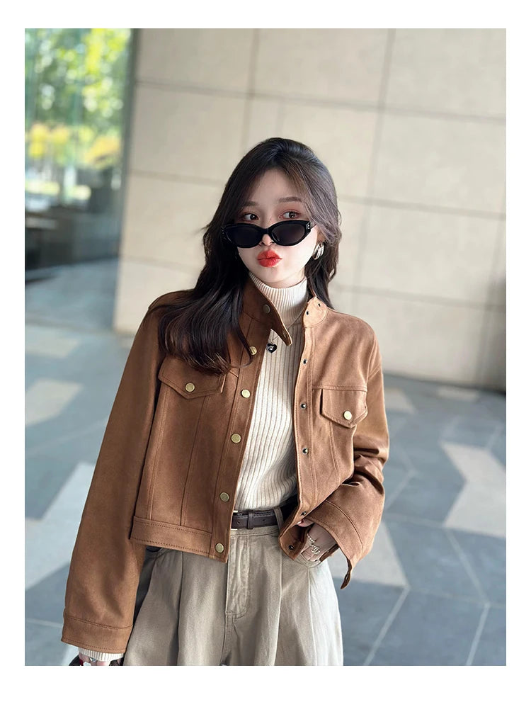 Thermal Turtleneck Fleece Knit Pullover