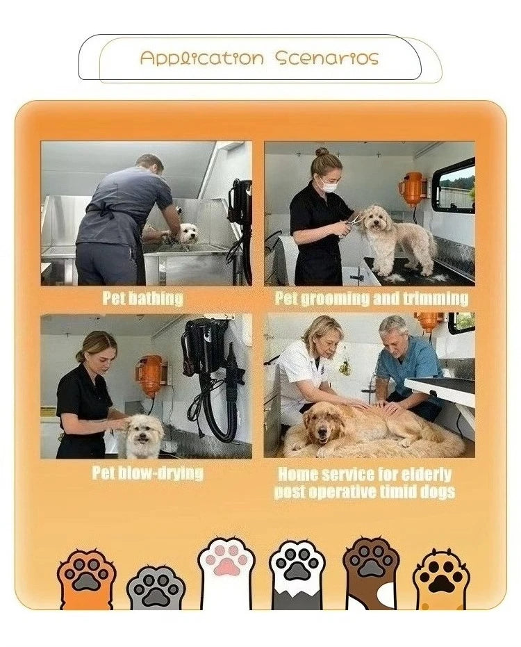 Fully Equipped Mobile Grooming Trailer