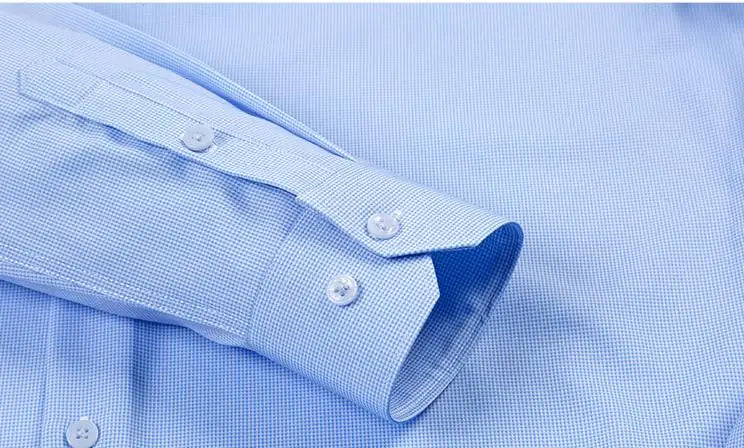 Anti Wrinkle Slim Plaid Shirt