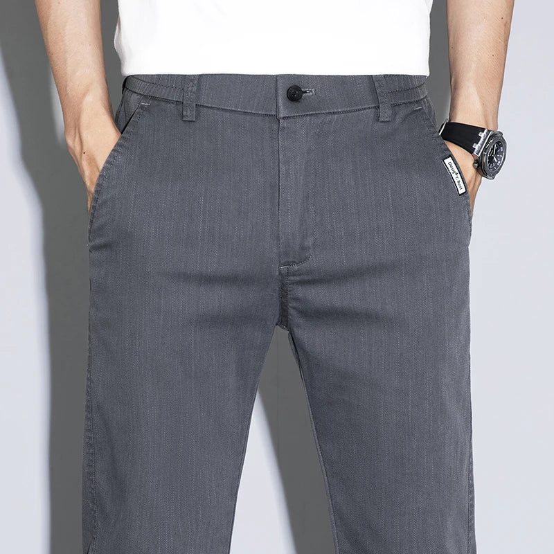 Slim Stretch Summer Business Pants
