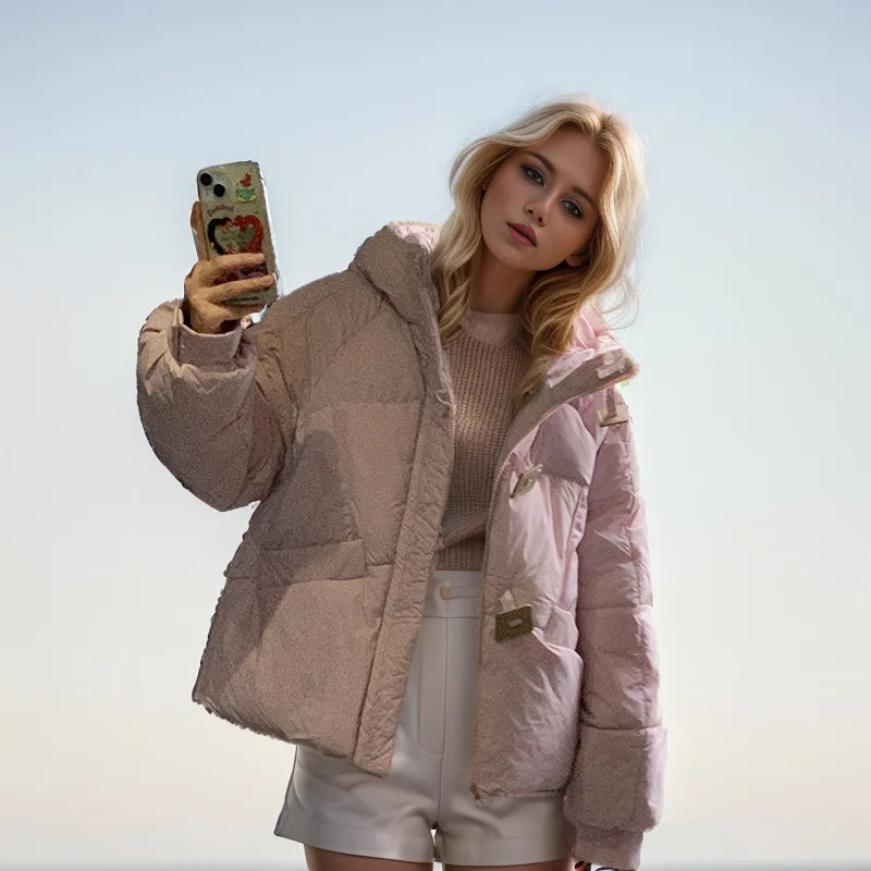 Padded Hooded Winter Cotton Jacket