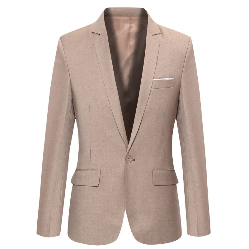 Slim Fit Formal Business Blazer