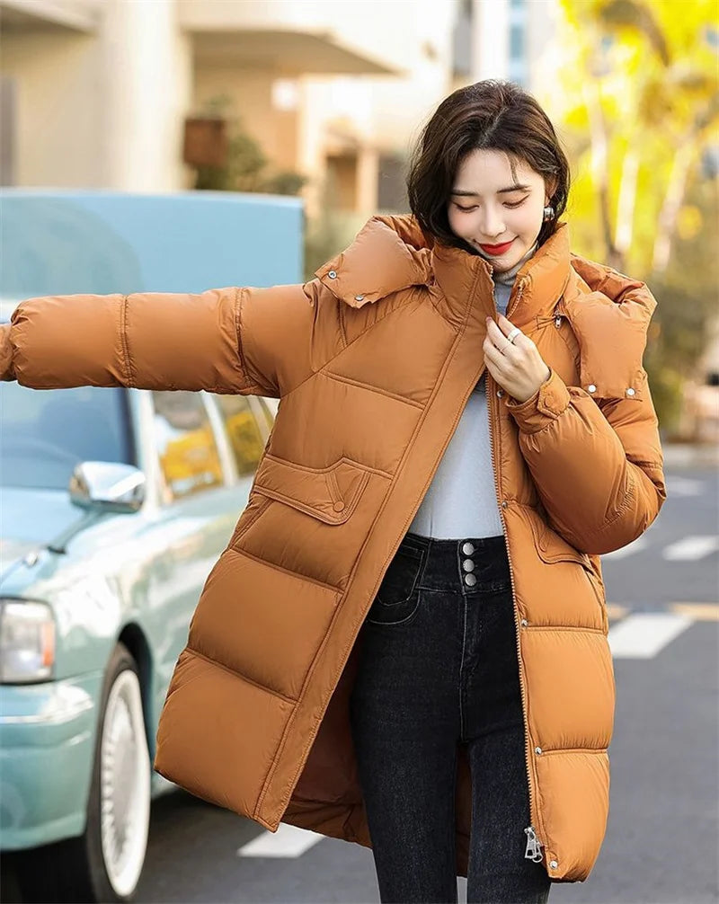 Warm Hooded Winter Padded Jacket