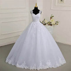 Sleeveless Wedding Dresses Classic Sweetheart Vestido De Noiva Luxury Lace Bridal Ball Gown Formal Robe De Mariee Customized
