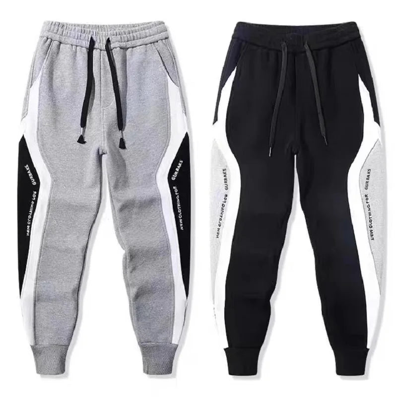 2025 Men's Athletic Trainning Joggers Casual Loose Fit Sweatpants Spring Fall Pants Elastic Waist Drawstring Trousers