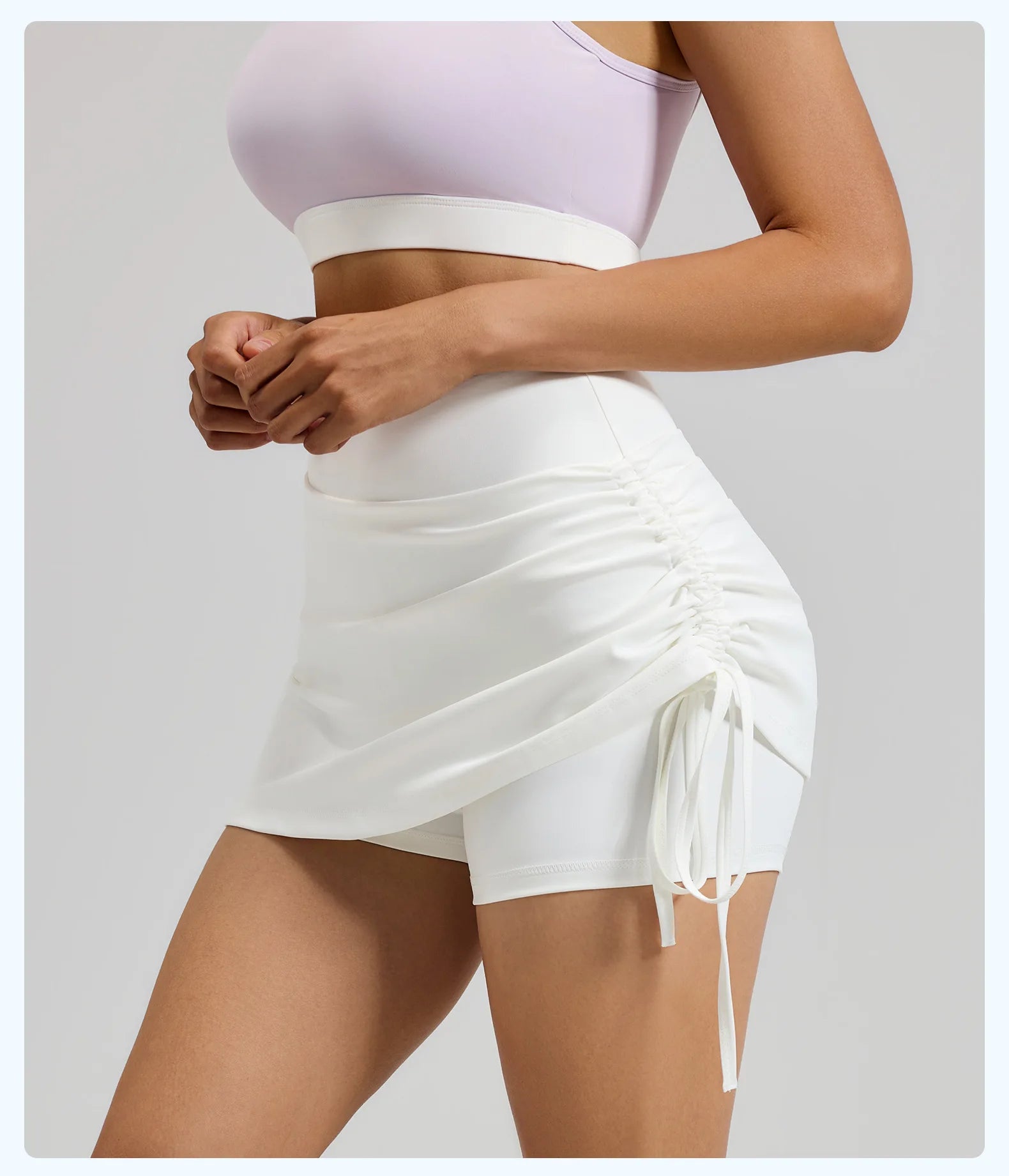 High Elastic Sports Skirt Shorts