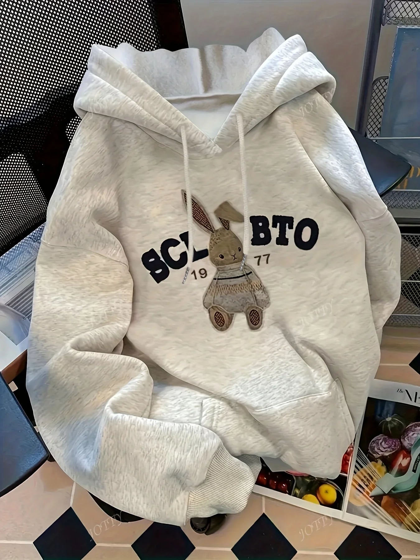 Surf Graphic Hooded Pullover Sweatshirt