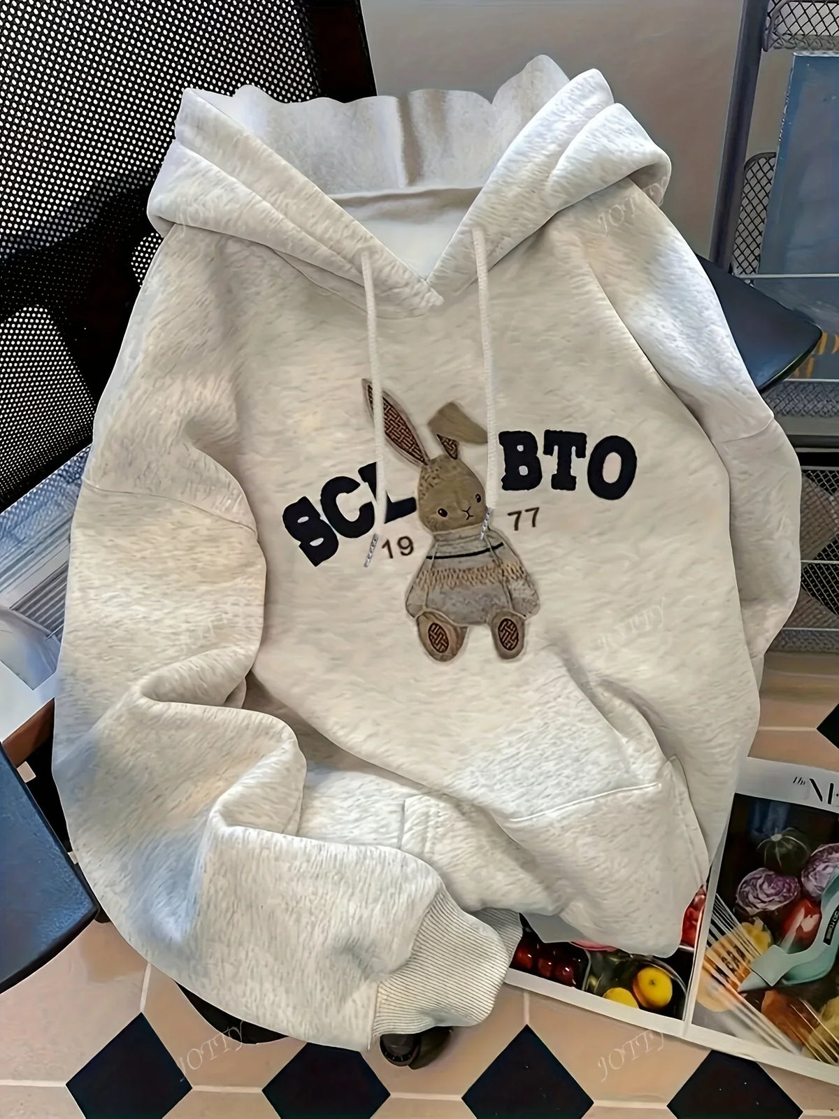 Surf Graphic Hooded Pullover Sweatshirt