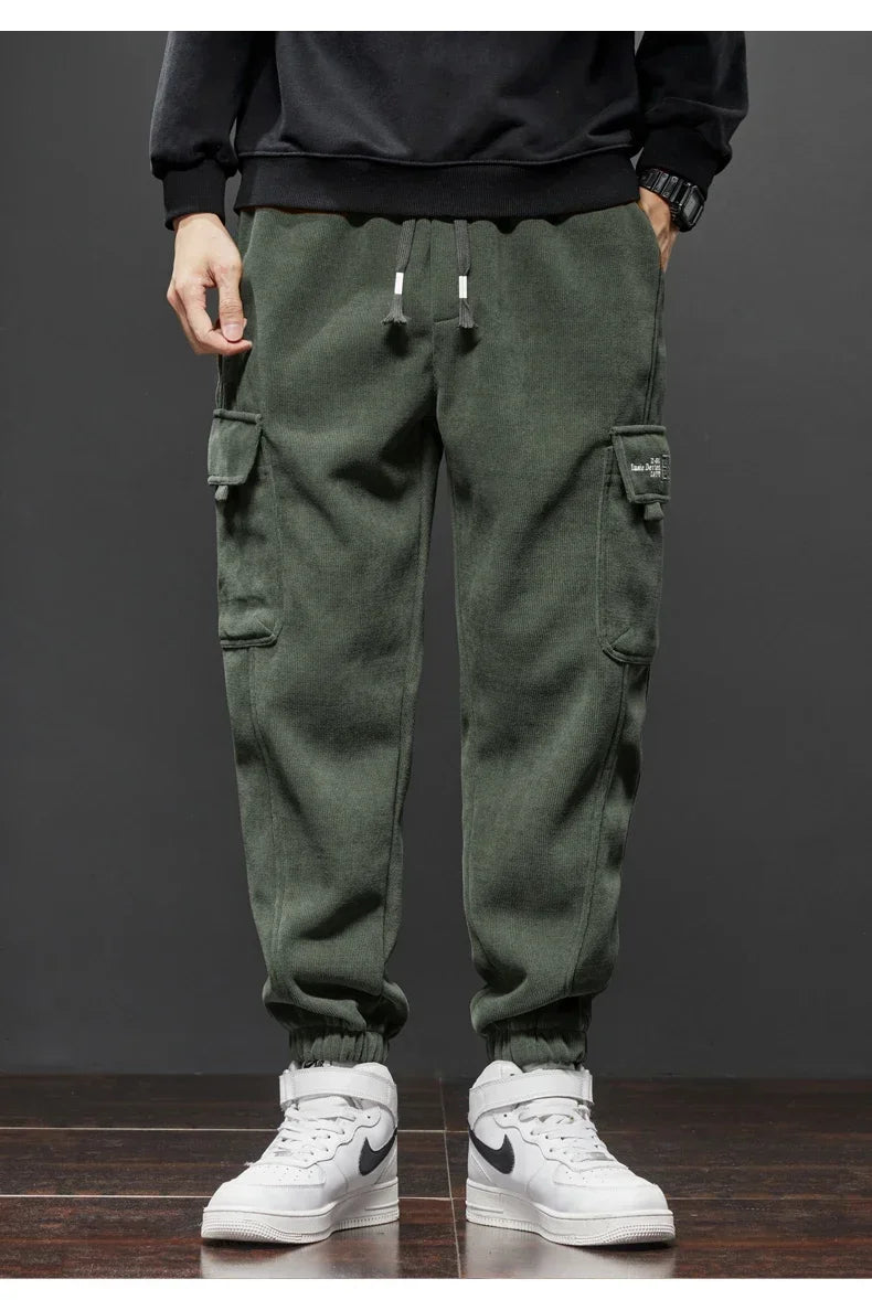 Elastic Waist Casual Jogger Pants