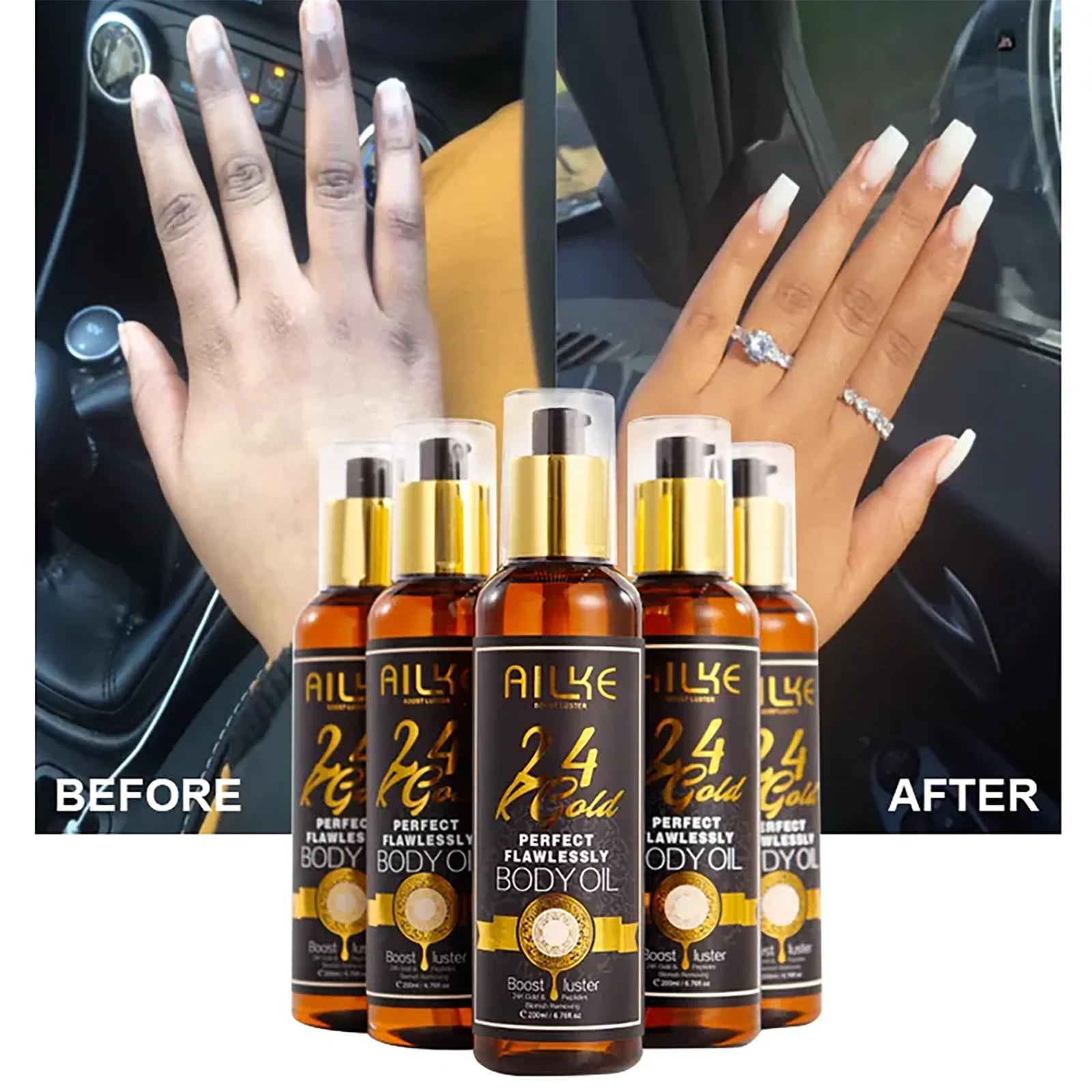 24K Gold Collagen Whitening Care Set