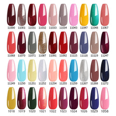 NAILCO 15ml Nail Gel Polish Semi Permanent UV Varnish Nails Art Gel Vernis Manicure TOP BASE Nails Products Supplies Equipment