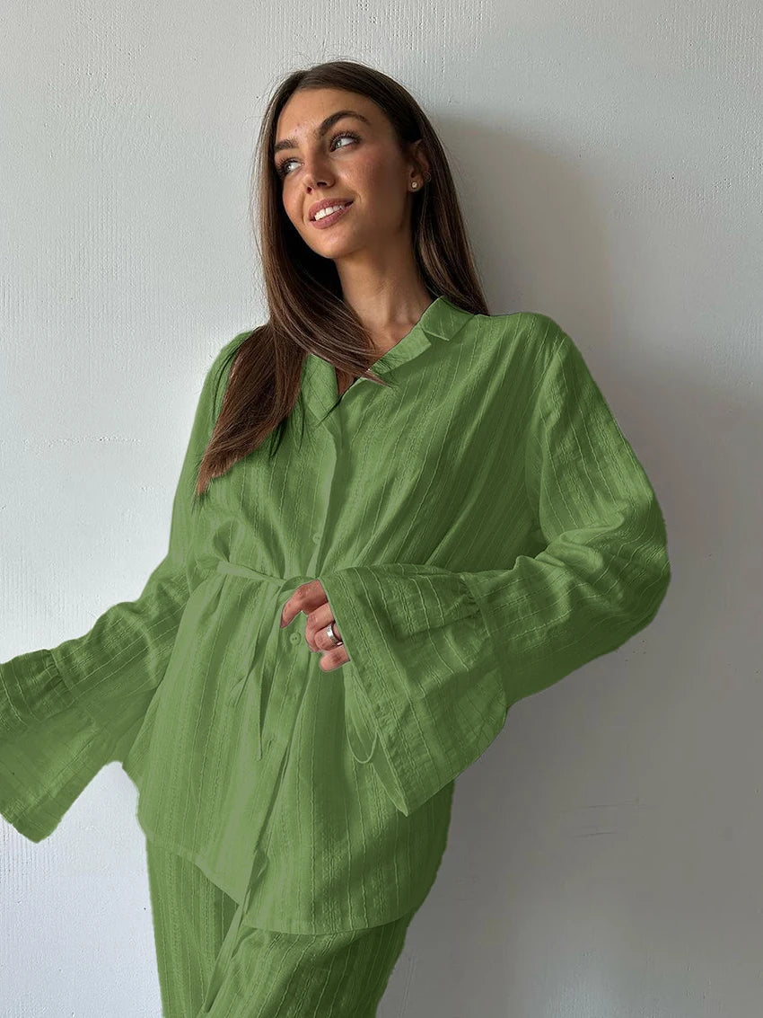 Cotton Two Piece Nightwear Set